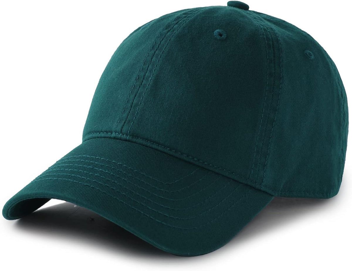 FURTALK Unisex Vintage Unstructured Baseball Cap Washed Cotton Dad Hat | 100% Cotton, Adjustable Buckle, Lightweight, Breathable, Box Package, Outdoor Caps